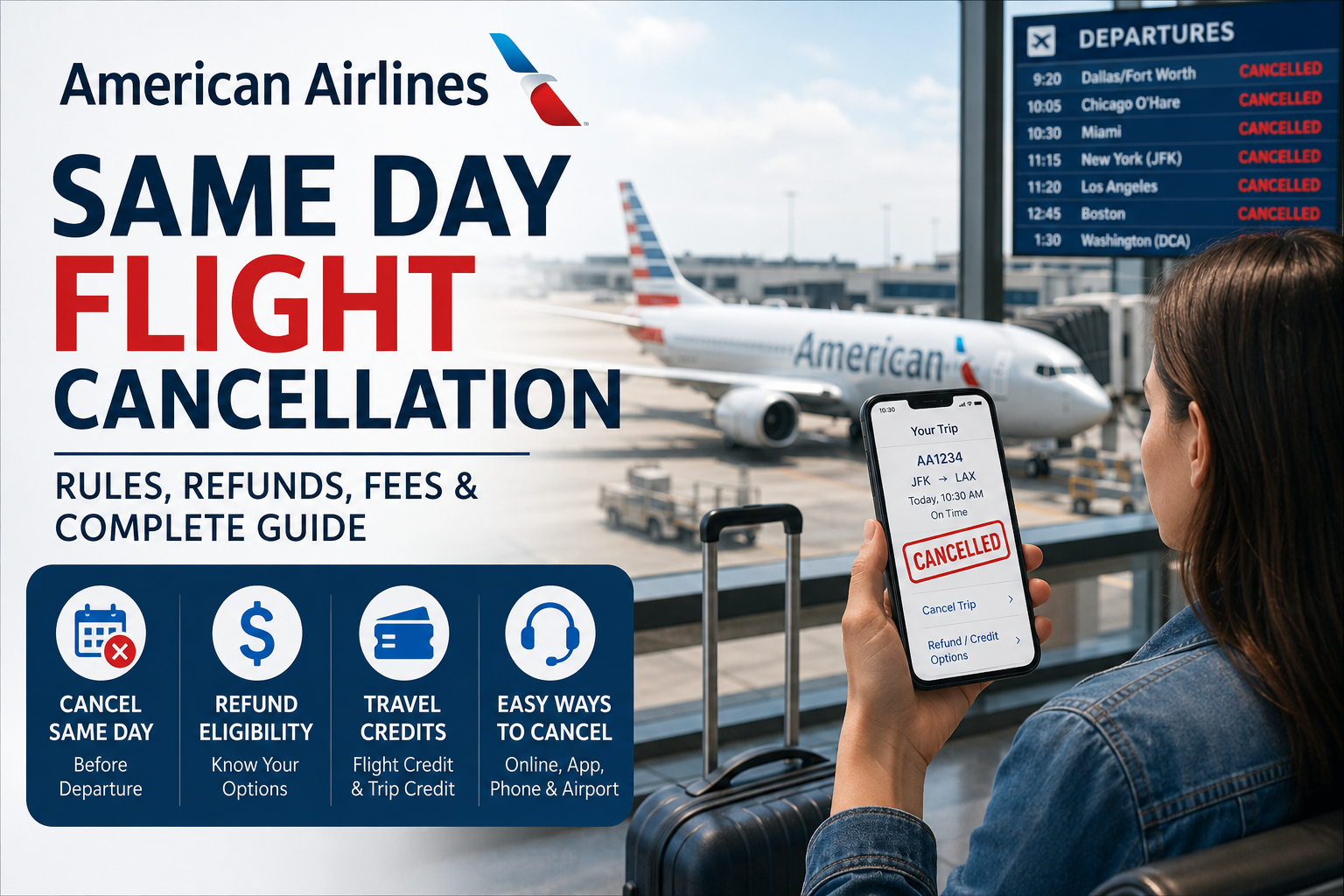 Is There a Better Way to Handle American Airline Same Day Flight Cancellation?