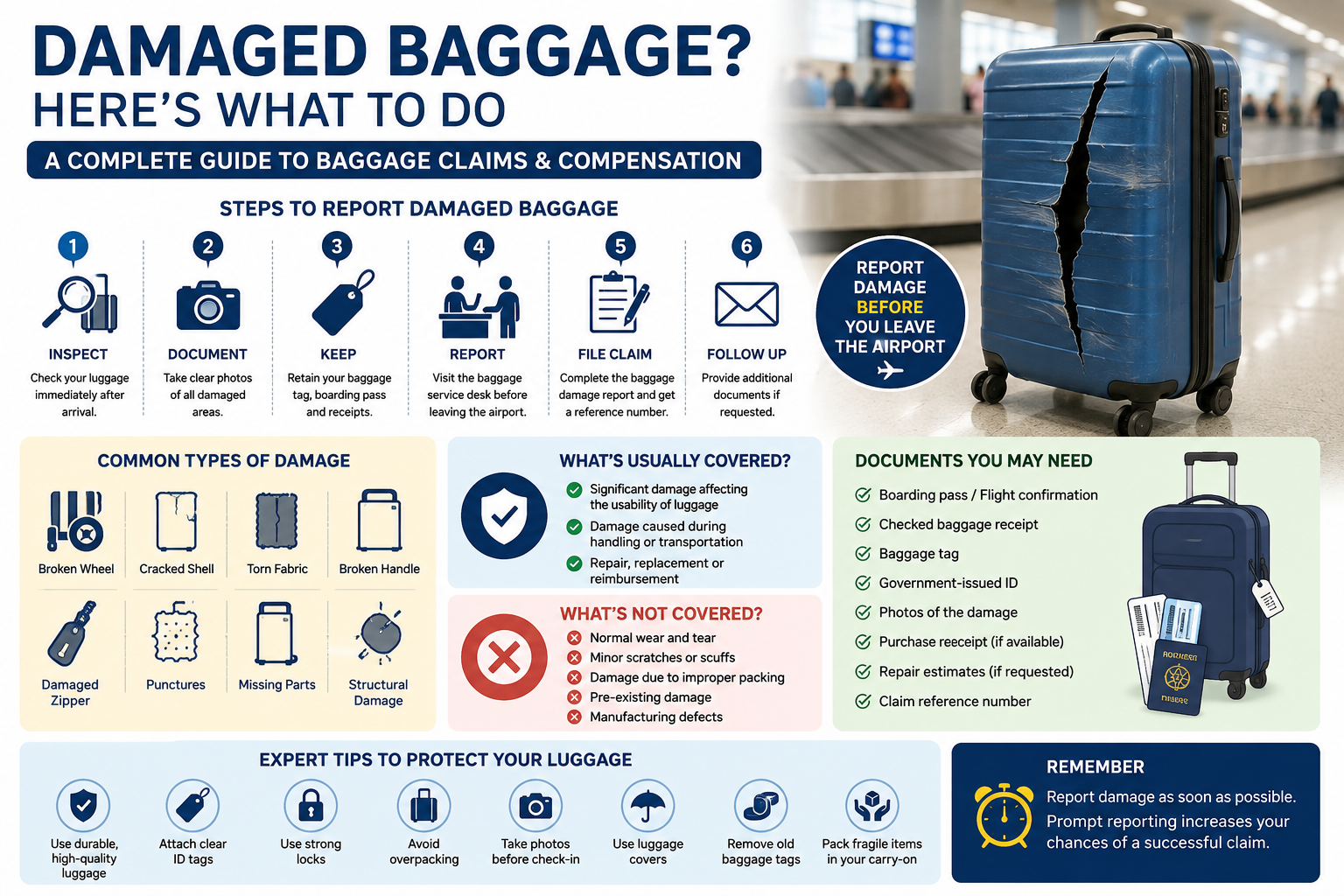 Avelo Airlines Damaged Baggage